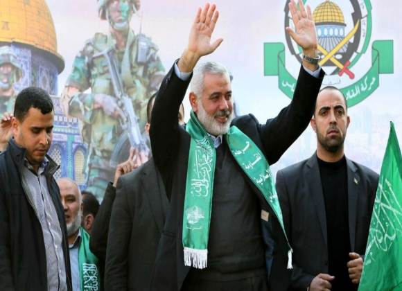 اسماعيل هنية رئيساً للمكتب السياسي لحركة حماس P_16690c4c81