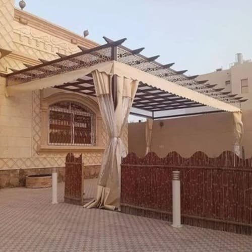 تركيب افضل انواع مظلات الحدائق ومظلات السيارات والبرجولات بانواعها بالرياض P_2124t87zc5