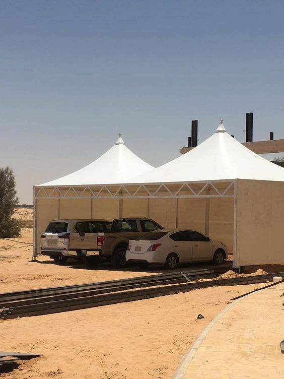 خصم مميز لنهاية العام علي افضل مظلات سيارات متنوعه وبالوان مميزة بالدمام P_255137y365