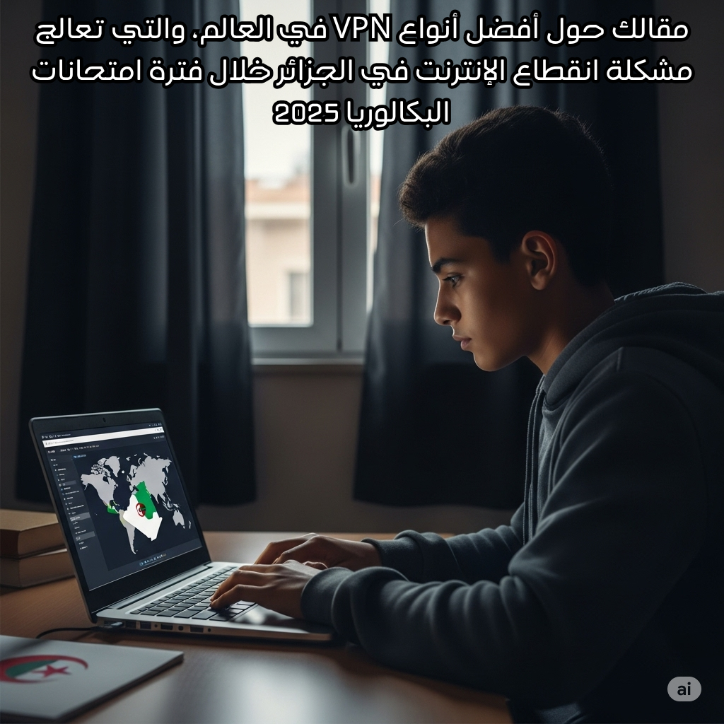 VPN في الجزائر خلال البكالوريا 2025