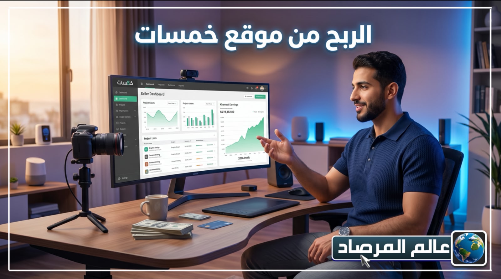 الربح من موقع خمسات في 2026