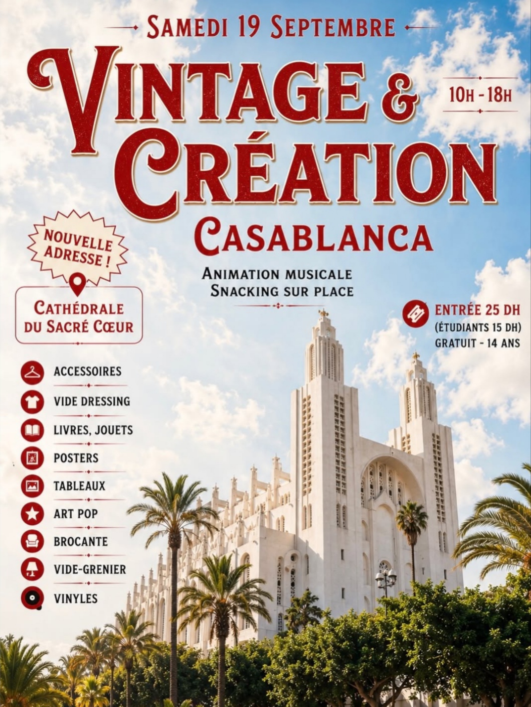 Affiche Salon Vintage