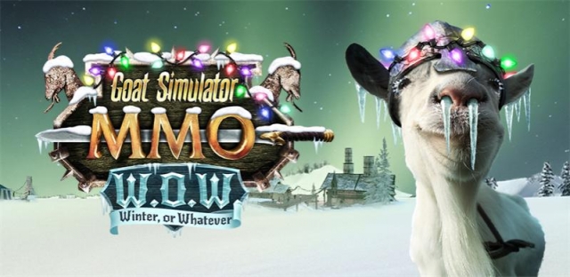 Goat Simulator MMO Simulator APK gameplay screenshot