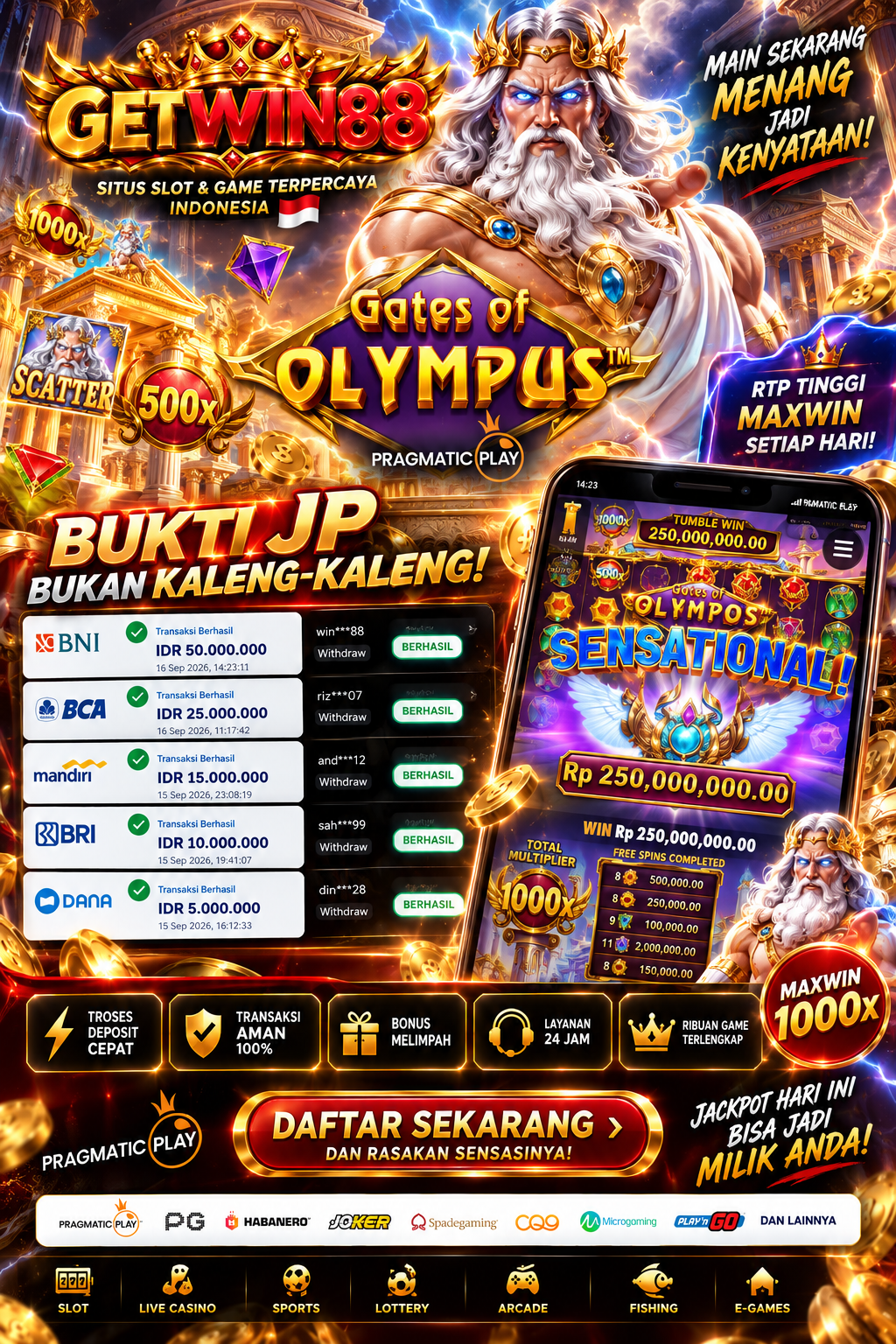 Promo GETWIN88 3